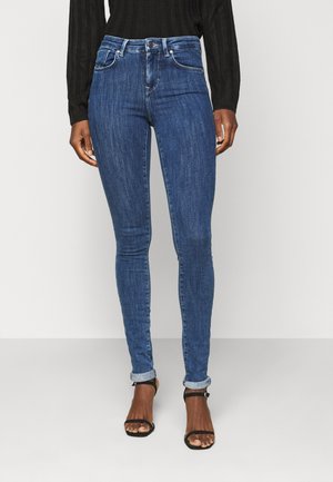 ONLY Tall ONLPOWER LIFE PUSHUP - Jeans Skinny Fit - dark blue denim