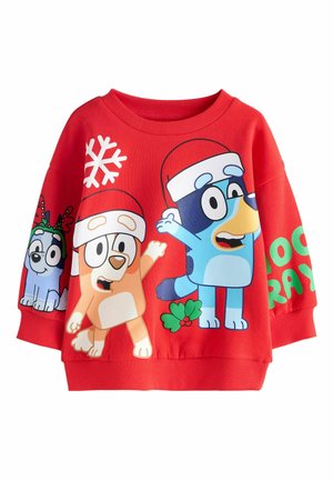 CREW NECK  - Sweatshirt - red christmas
