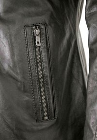 bugatti Lederjacke - schwarz