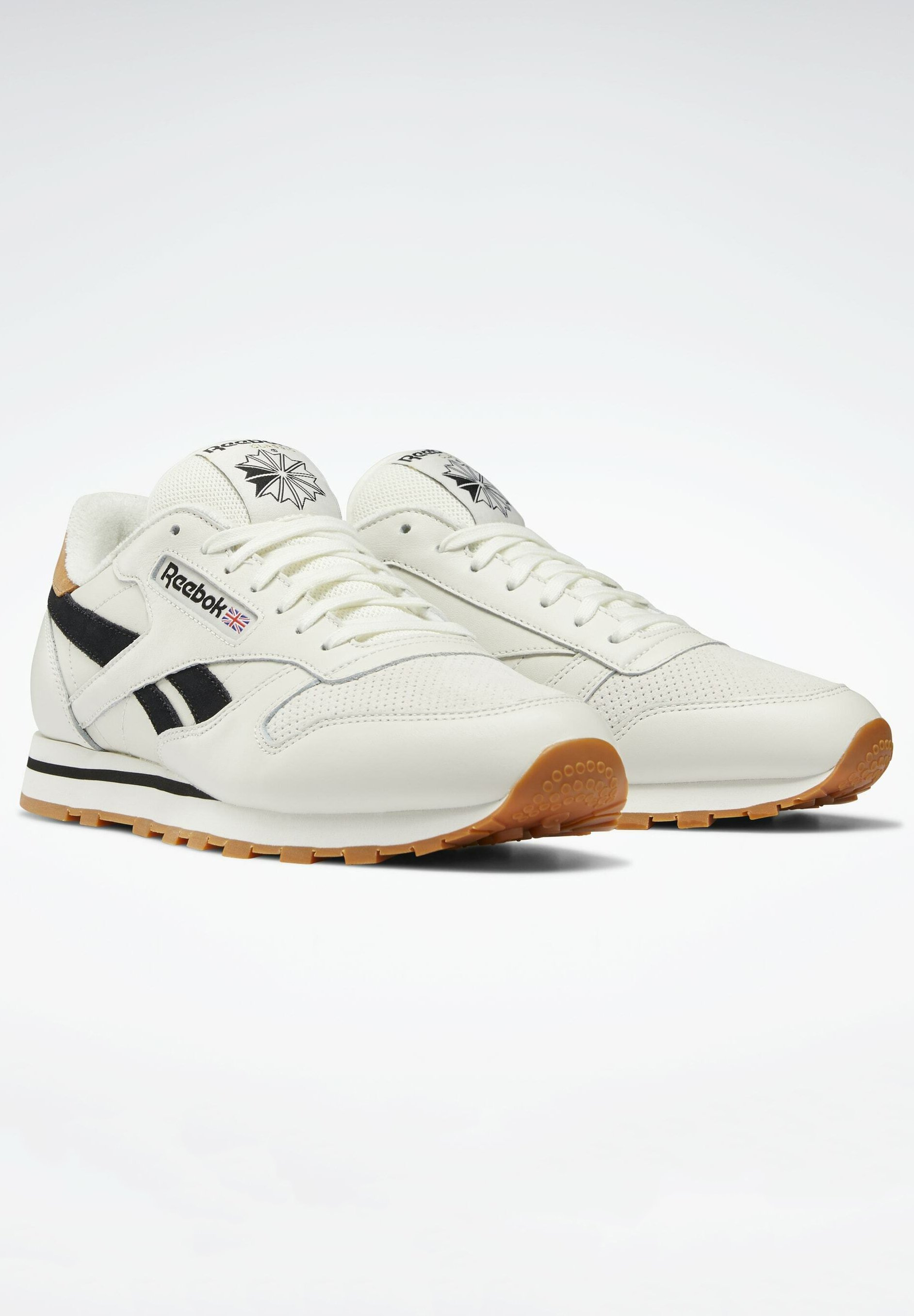 Reebok Classic CLASSIC LEATHER SHOES - Sneakers laag - white/crème -  Zalando.nl