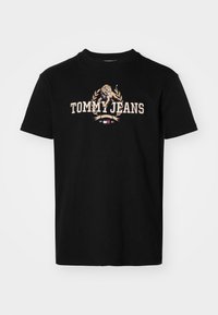 VARSITY NOVELTY TEE UNISEX - T-shirt imprimé - black