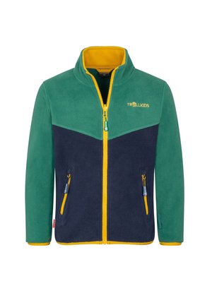 TROLLKIDS, FLEECE JACKETS UNISEX - Fleece jacket - jungle green navy