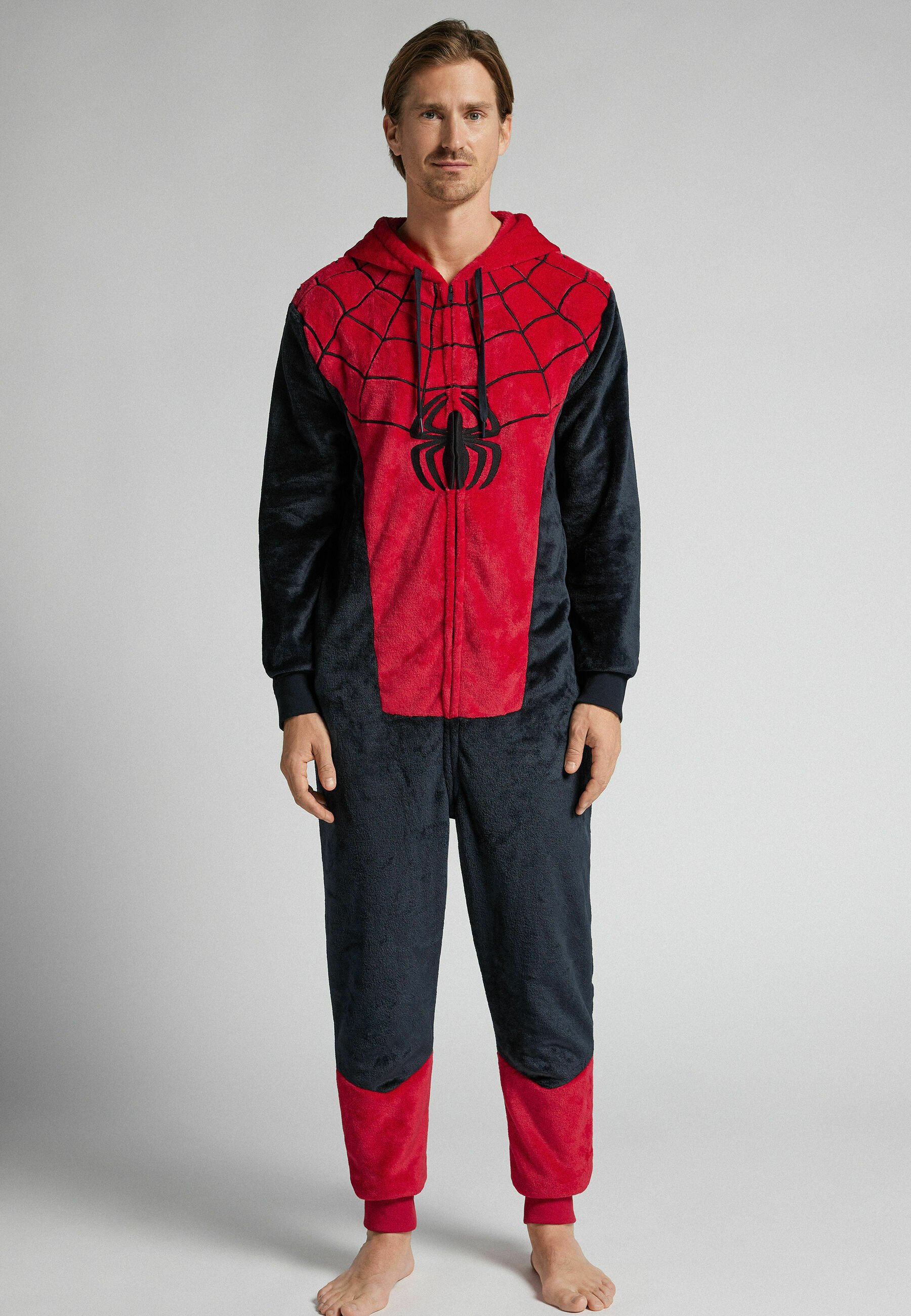 Ensemble pyjama long 'Spider-man' - 2 pièces - Blanc/bleu- 165.00 dh