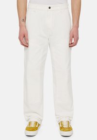 Dickies - MADISON DOUBLE KNEE - Jeans baggy - white Immagine in miniatura 1