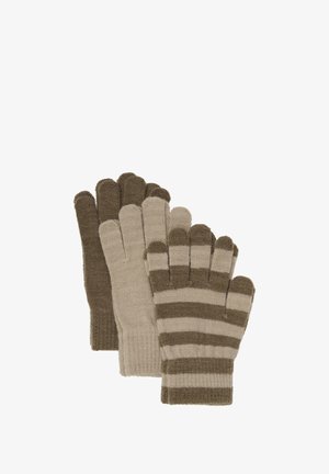 Minymo MAGIC 3-PACK - Fingerhandschuh - caribou