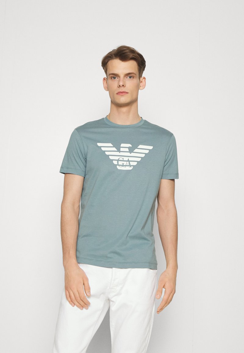 Emporio Armani T-shirt estampada - trooper quila