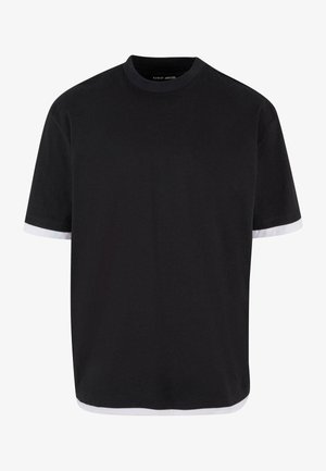 DEF, VISIBLE LAYER - T-Shirt basic - black white