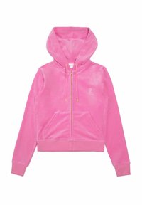 DACH ADDISON  - Bluză de molton cu fermoar - begonia pink