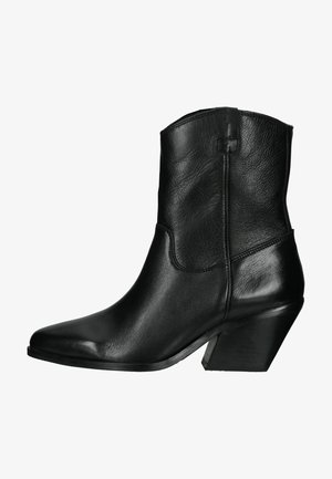 Lazamani, Cowboy- / bikerstøvlette - black