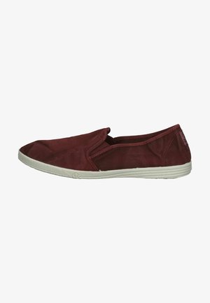 CANGREJO - Slip-ons - burdeos