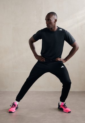 adidas Performance DROPSET 3 TRAINER UNISEX - Zapatillas de entrenamiento - lucid pink/semi blue/shadow fig