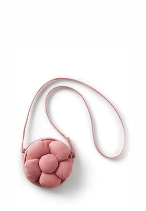 WITH FLOWER APPLIQUE - Sac bandoulière - pink