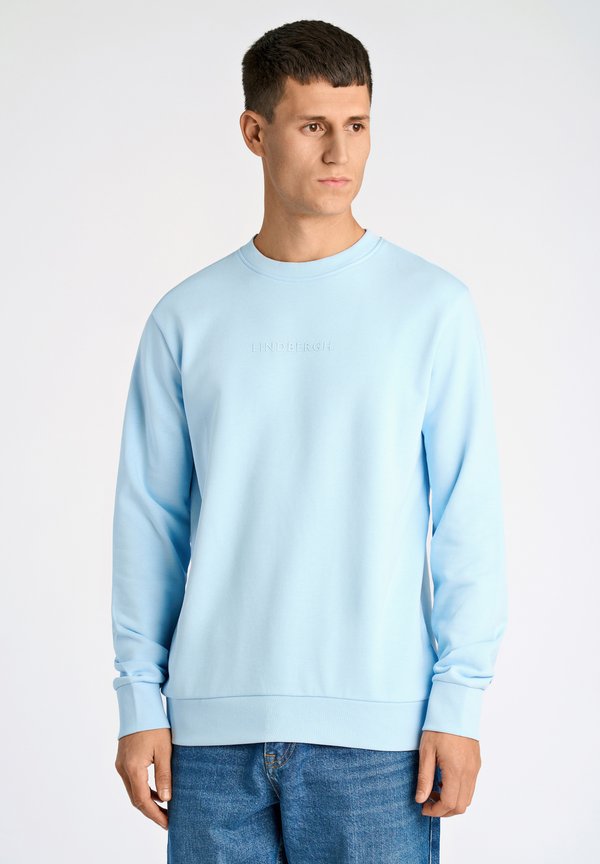 LOGO CHEST PRINT O-NECK - Sweatshirt