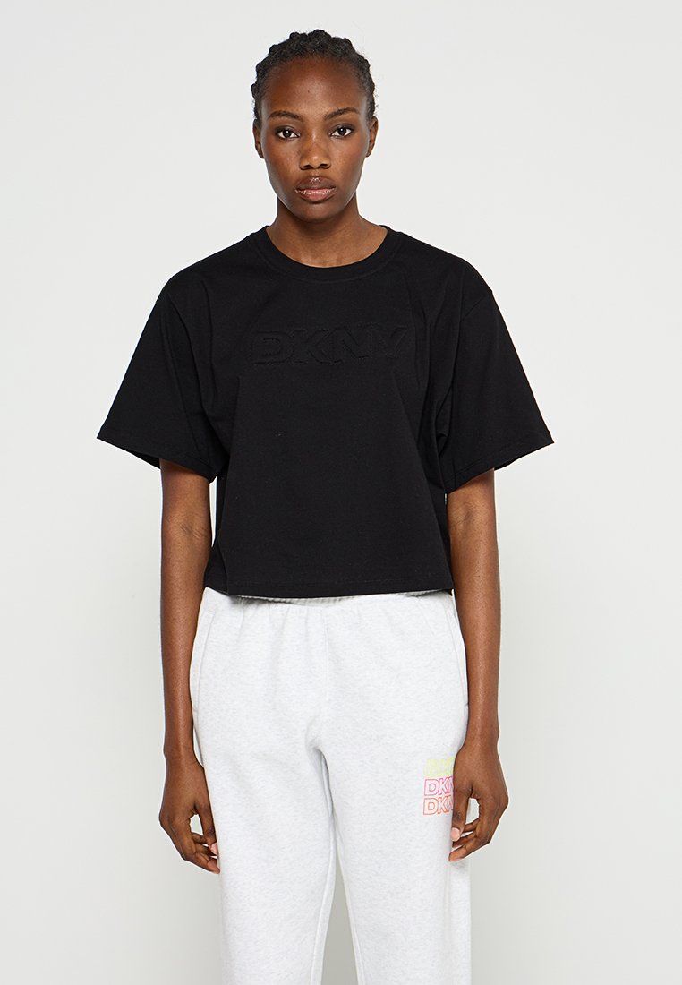 DKNY Sport T-shirt basic zwart