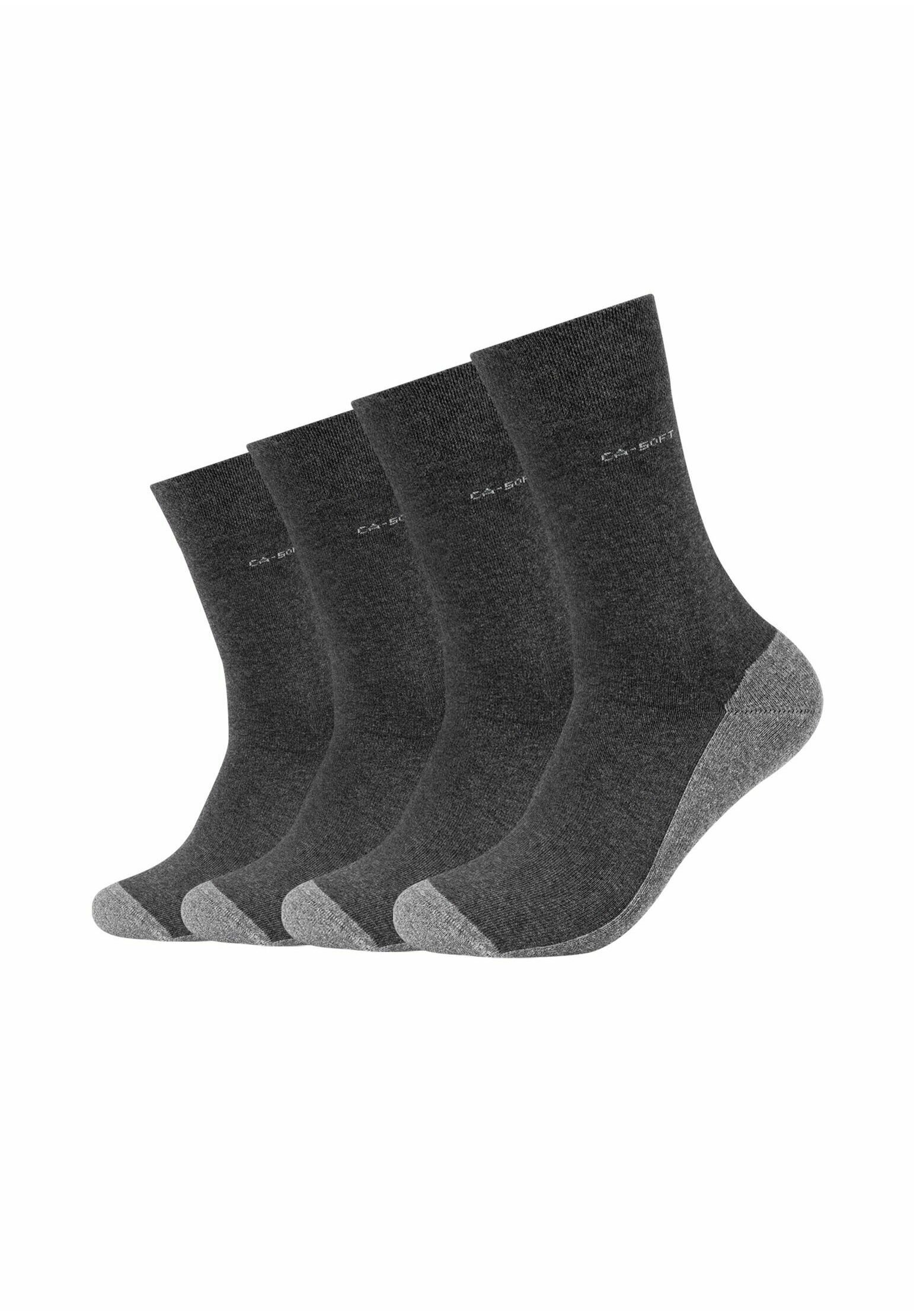 Camano Sportsocken 4er Pack – Kurz, Atmungsaktiv, Gr. 39-42, Navy, ProTex
