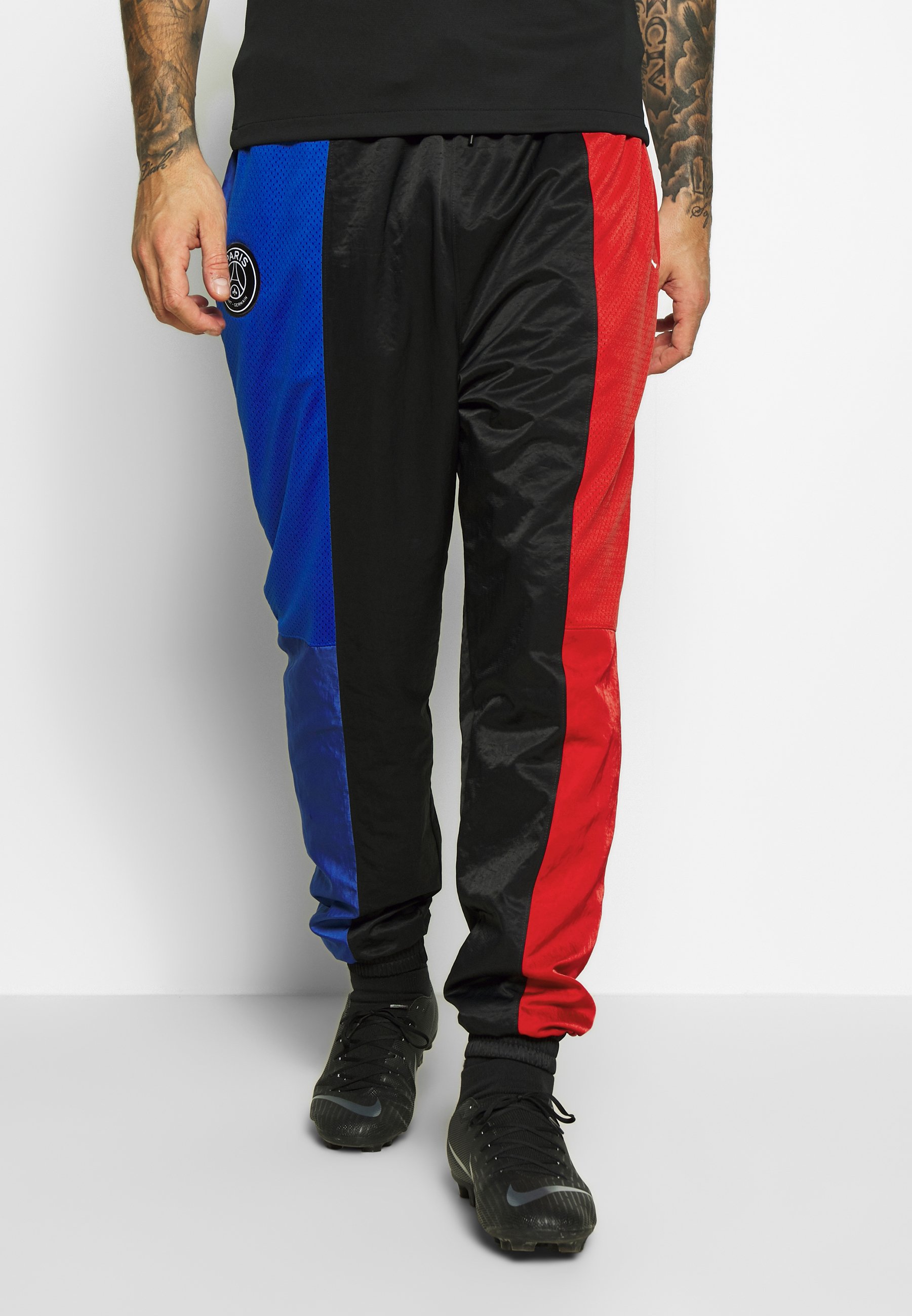 red and black psg tracksuit