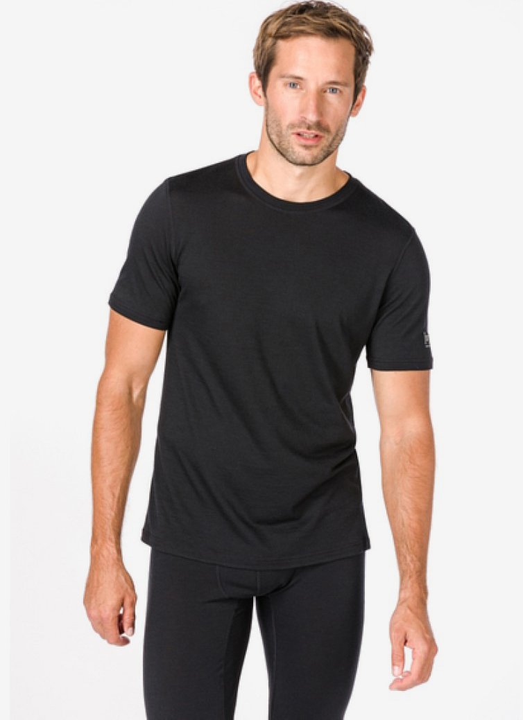 black merino t shirt