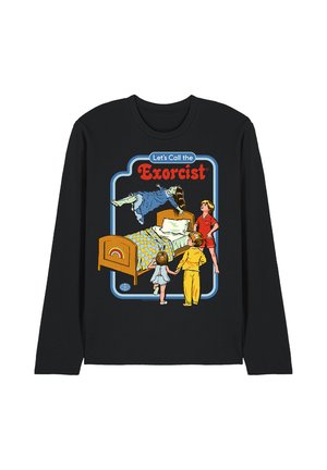 Cotton Soul, STEVEN RHODES LETS CALL THE EXORCIST - Long sleeved top - black