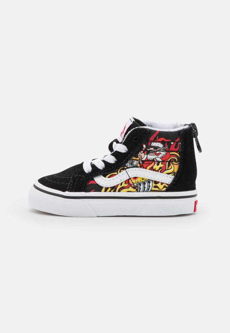 Vans SK8HI ZIP UNISEX Hightop trainers black/multicoloured