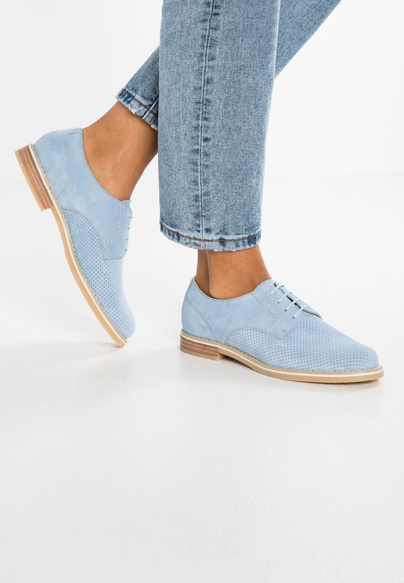 Pier One Derbies - light blue