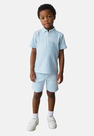 REGULAR FIT - TEXTURED SET - Tracksuit bottoms - blue