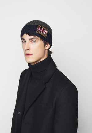 BEANIE - Beanie - green/navy