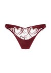 OLIVIA STRING - Tanga - cabernet