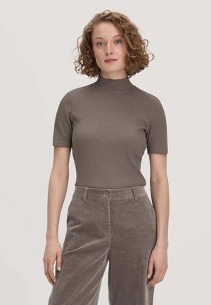 hessnatur, HESSNATUR - T-shirt basic - silbergrün
