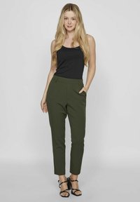 VILA VARONE HW SLIM - NOOS - Chino - kombu green