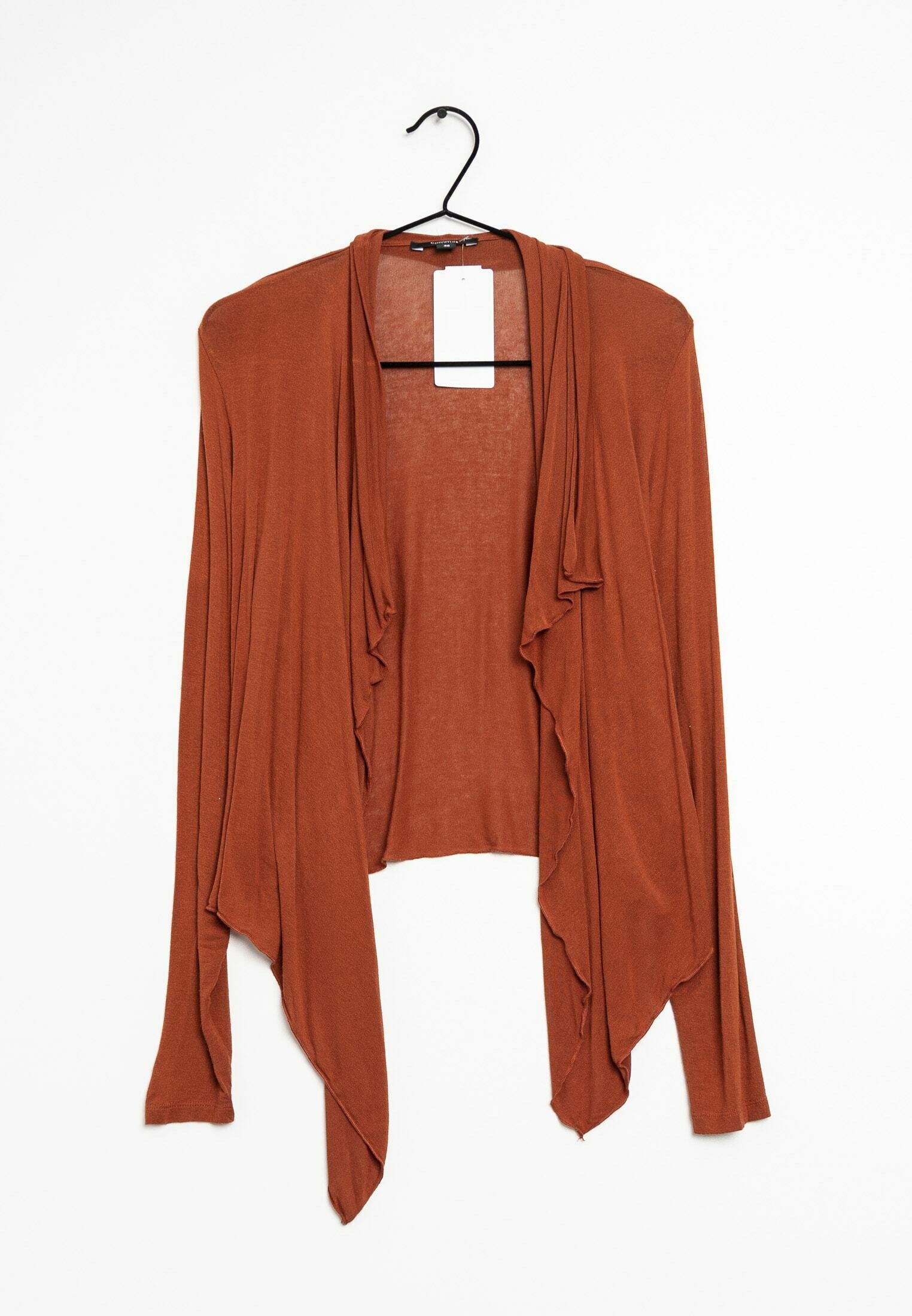 comma Strickjacke orange (Pre-owned) Zalando