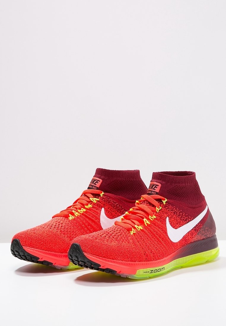 nike red ankle shoes