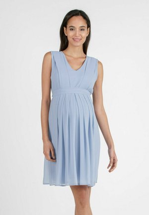 Attesa Maternity SABRY - Vestito estivo - azzurro