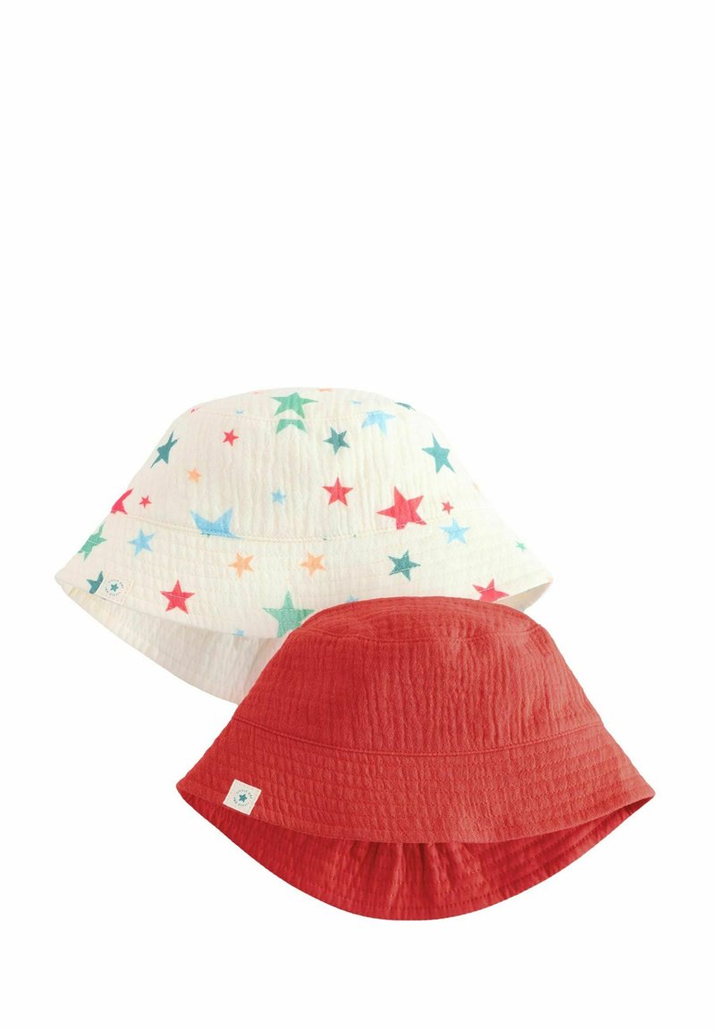 Next - BUCKET 2 PACK - Hut - red and star print, Vergrößern