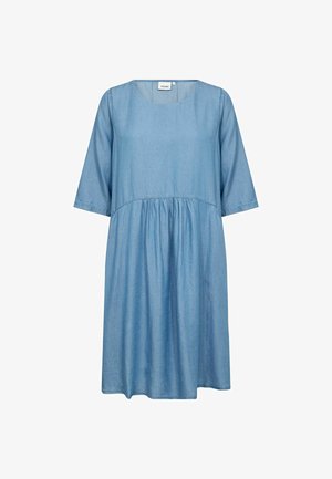 Wasabi Concept, WA-FLORA 16 - Robe en jean - medium blue