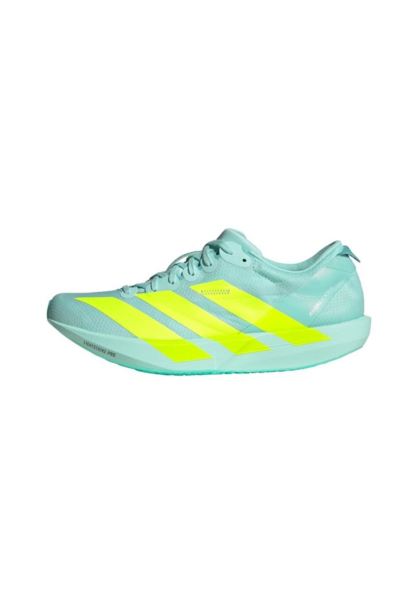 ADIZERO ADIOS  - Road running shoes - semi flash aqua   lucid lemon   mint ton