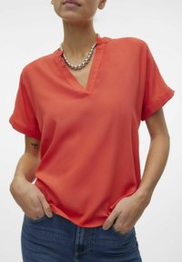 Vero Moda VMBEAUTY NOOS - Blouse - cayenne