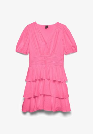 Vero Moda, KLEID VMLISE KURZES KLEID - Robe de jour - pink cosmos