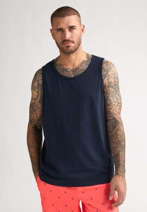 Petrol Industries, MEN SINGLET R-NECK - Top - navy blue