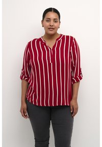 Kaffe Curve SIDA - Blouse - sun dried chalk stripe