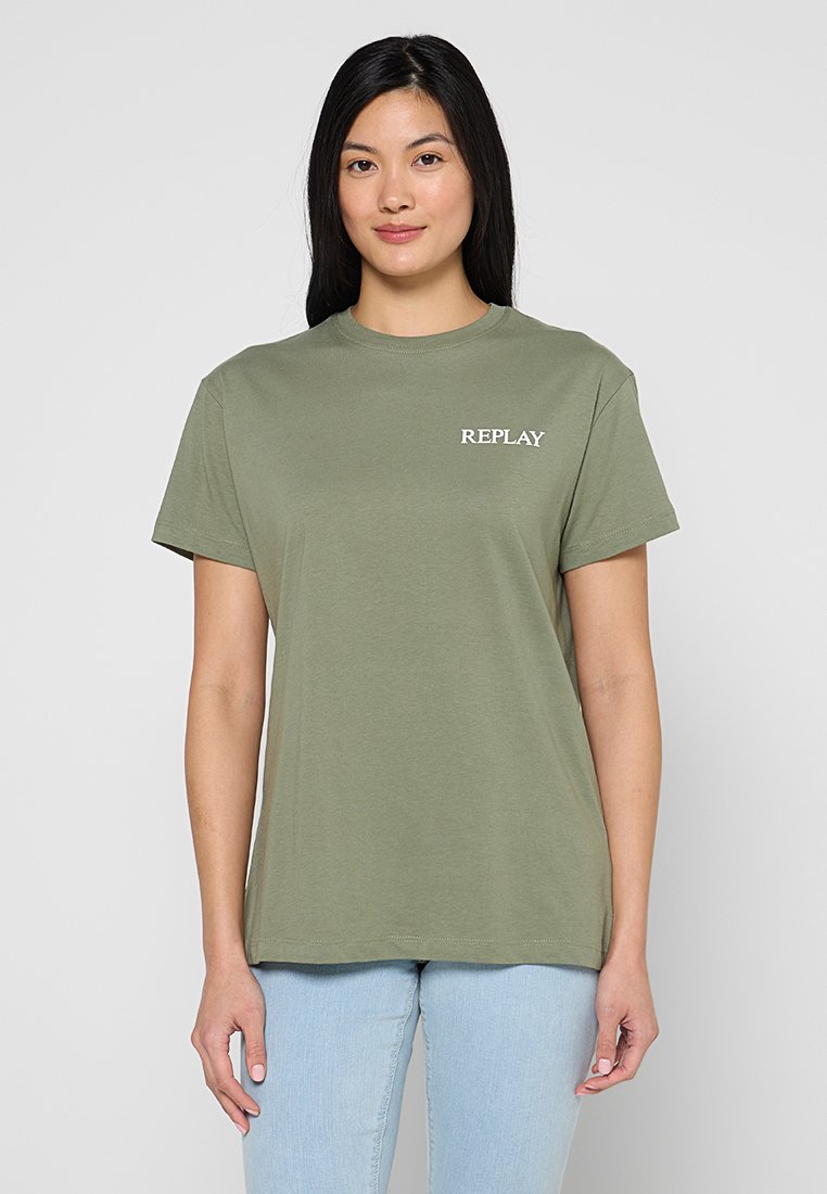 Replay T-shirt basic meerkleurig Replay T-shirt basic meerkleurig