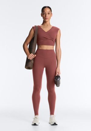 OYSHO CROSSOVER COMFORTLUX  - Top - brown
