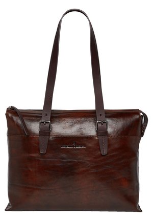 Laptop bag - cognac
