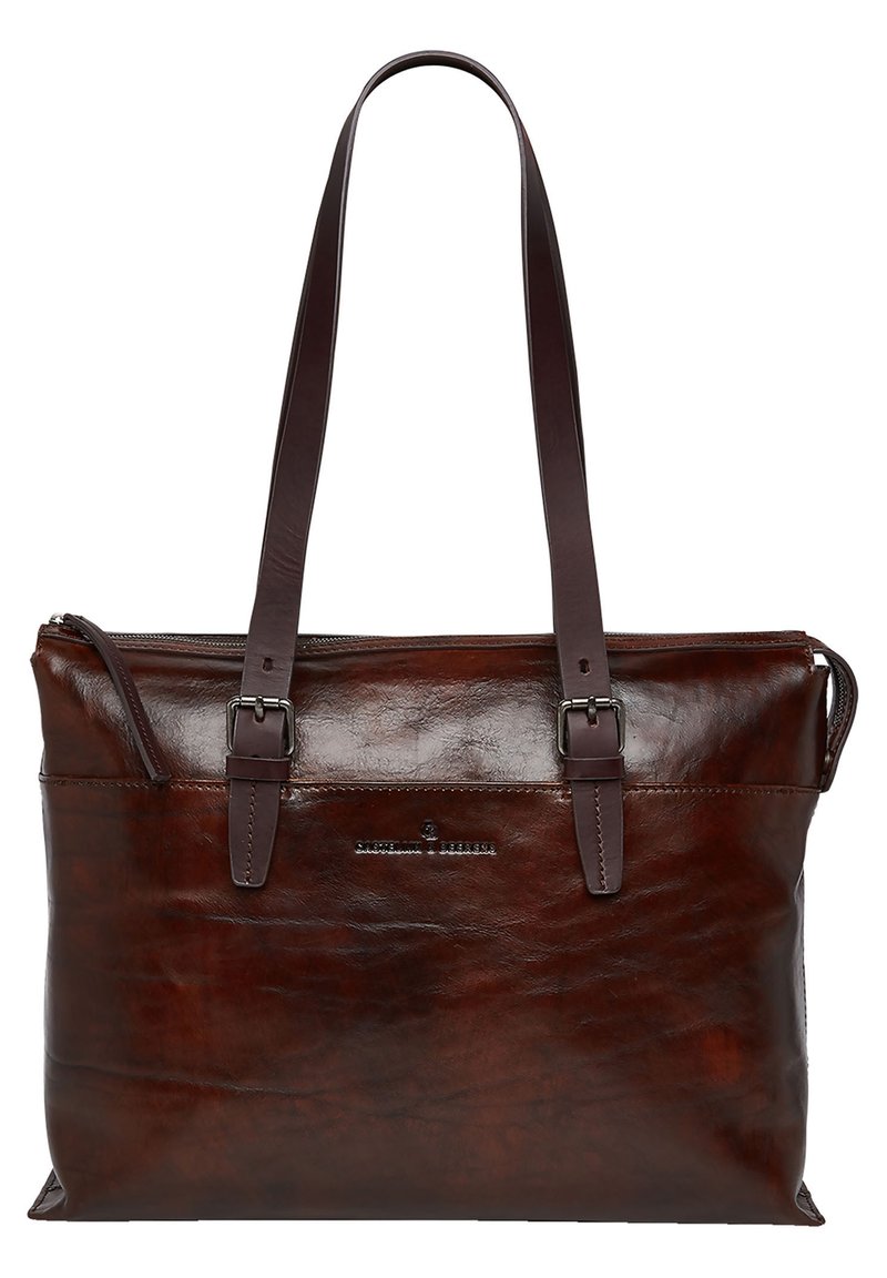 Castelijn & Beerens Laptop bag - cognac