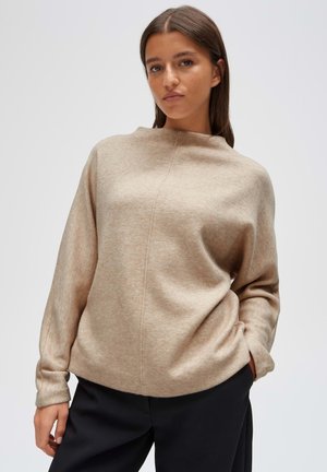 OPUS, RELAXED FIT BATWING SLEEVES - Felpa - light mocca