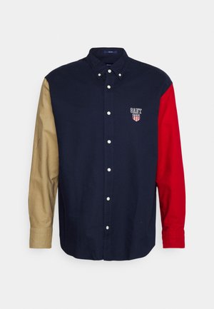 UNISEX BLOCKED - Camicia - evening blue