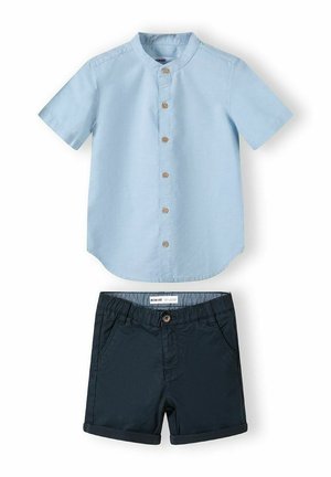 OXFORD SET - Shorts - light blue navy