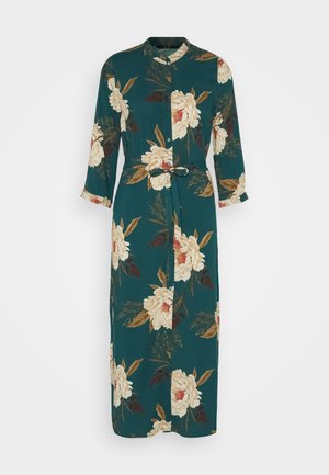 Vero Moda VMEASY 3/4 LONG  - Marškininė suknelė - ponderosa pine/camille