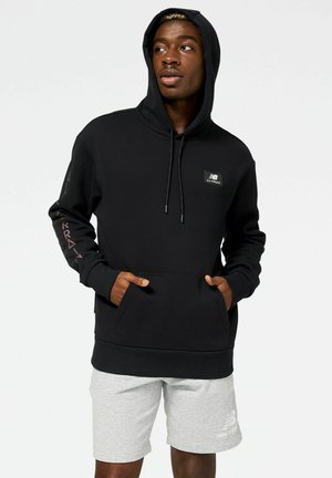 Felpa con cappuccio - black