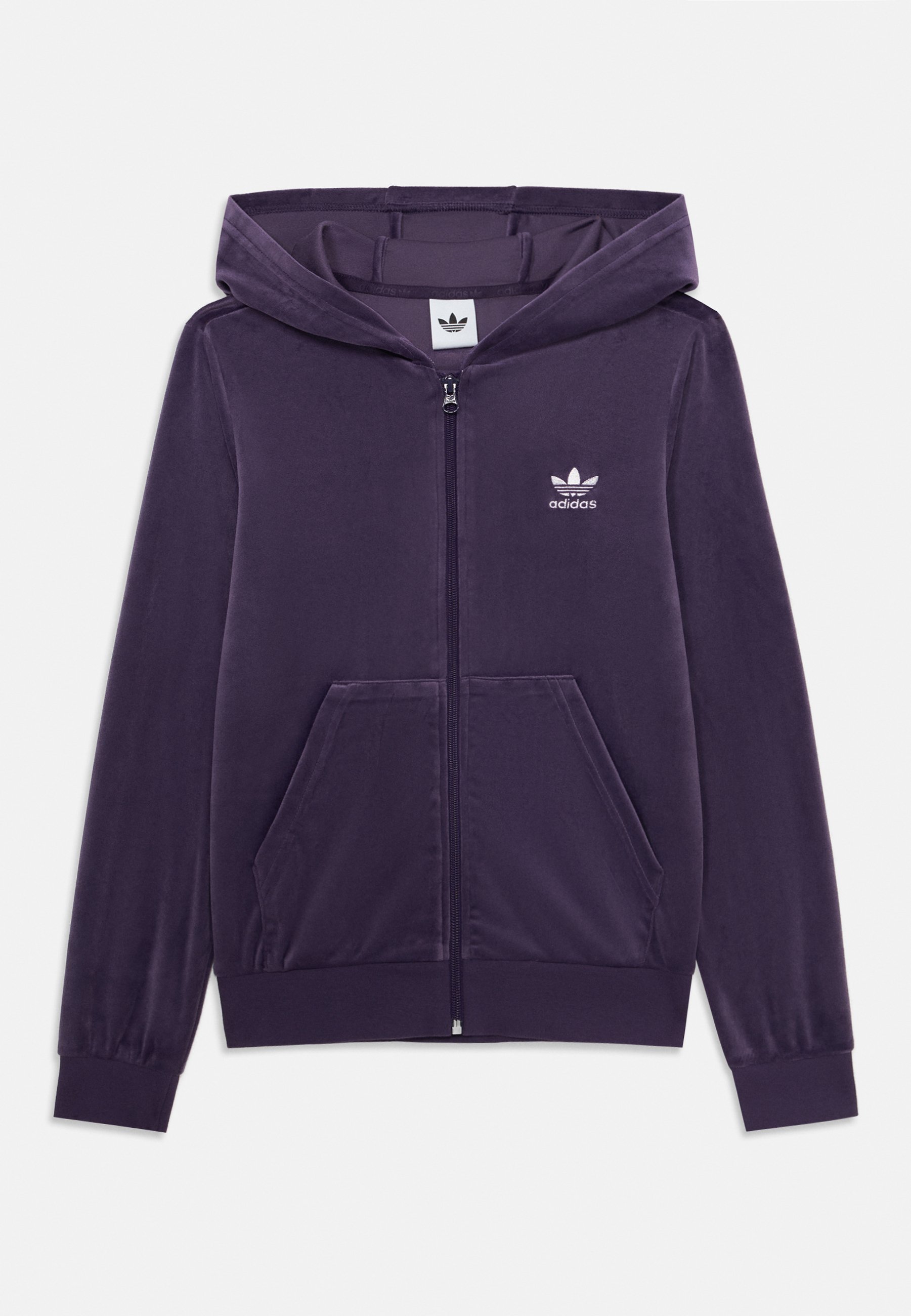 adidas Originals HOODIE Zip-up sweatshirt aurora plum/white