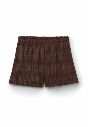 Tezenis, HIGH-WAISTED LIGHTWEIGHT - Shorts - brown
